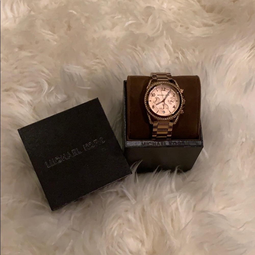 Gold Michael Kors watch for sale